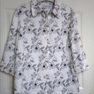 Alfred Dunner Women’s Button Down Blazer Size 10